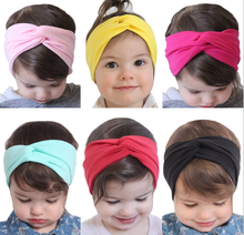 Low Price 160pcs/lot Design 12C Girls Headbands High Elastic For Adult and Child Knitted Knot By Hand Headwear FDA119 2024 - buy cheap
