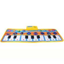 New 80*28CM Touch Play Keyboard Musical Music Singing Gym Carpet Mat Best Kids Baby Gift Nov 03 2024 - buy cheap