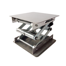 4X4'' Steel Lab-Lift Lifting Platforms Lab Jack Scissor Stand Rack 100X100X150mm 2024 - buy cheap
