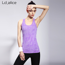 Summer Style Printing Women Tank Tops Sexy Gym Fitness Sports Camisole Outdoor Running Slim Sleeveless Vest Women Yoga Shirts 2024 - buy cheap