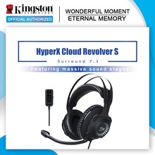 Kingston-fone de ouvido hyperx cloud revolver s, headset para jogos com dolby 7.1, som surround e-sports, para pc, ps4 e ps4 pro 2024 - compre barato