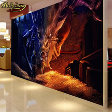 beibehang Custom photo murals dragon wall paper for living room papel de paede 3D large mural wallpaper background TV flooring 2024 - buy cheap