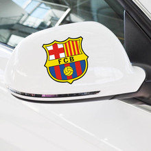 Reflective Stickers Car Stickers Mirror Barcelona Car Styling Car Stickers Euro Premium FC Barcelona Logo for Cars 2024 - buy cheap