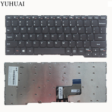 Teclado de EE. UU. Para Lenovo Yoga 3 11(11 ") 300-11IBR 300-11IBY Flex 3 11, portátil de teclado de EE. UU. Negro 2024 - compra barato