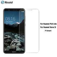 Защитная пленка 9H P Smart для Huawei P10 Lite Plus Nova 3i, закаленное стекло для Huawei Psmart Y5 Y6 2017, стеклянная пленка Y9 2019 2024 - купить недорого