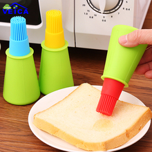 Veica 1pc New Arrival Silicone Basting Oil Brush Pastry Brush for Barbecue Baking Cooking BBQ Tools Easy to Clean 2024 - buy cheap