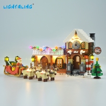Lightaling LED Light Kit For 10245 Santa's Workshop Compatible With 33024 , NO Building Model 2024 - buy cheap