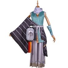 Onmyoji-Disfraz de Minamoto para adulto, conjunto completo de ropa Kimono de lujo, para fiesta de verano 2024 - compra barato