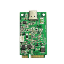 Мини PCI-Express к 1 порту USB 3,1 Type-C, адаптер для карты хоста, 2-контактный блок питания, войлочная нить, Marvel Mini PCIE к USB 3,1 2024 - купить недорого
