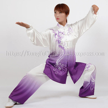 Ropa de Kung Fu para hombres, mujeres, niños y niñas, traje de boxeo chino wushu, Traje de artes marciales, taiji, conjunto para taichí 2024 - compra barato
