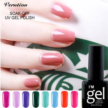 Verntion New Gel Varnish Hot Sale Soak Off Uv Gel 29 Colors Shinning Mirror Effect Gel Nail Polish Long Lasting Gel Varnishes 2024 - buy cheap