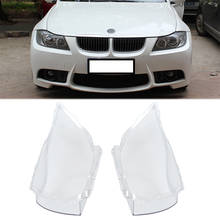 Car Front Headlight Headlamp Clear Lens Shell Replacement Glass Cover Automotive Car Accessories for BMW E90 2004-2007 2024 - buy cheap