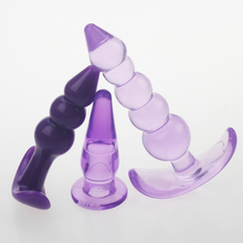 3pcs Butt Plug Anal beads backyard erotic toys Bullet G Spot Stimulating prostata massage sexy nightlife men Adult sex Toys Sets 2024 - buy cheap