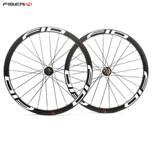 Велосипед 700C 38 мм Clincher Carbon вилсет под дисковый тормоз 24/24 H Wheels Велокросс, дорога велосипед дисковый тормоз 2024 - купить недорого