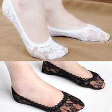 Calcetines tobilleros de encaje para mujer, calcetín invisible estilo coreano, para verano, 20 piezas = 10 pares 2024 - compra barato