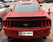 Z-ART задний спойлер из углеродного волокна для Ford Mustang 2015-2019 задний спойлер из углеродного волокна для Mustang 2015-2019 2024 - купить недорого