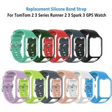 Wrist Band Strap for TomTom 2 3 Runner2 3 Spark 3 GPS Replacement Bracelet Soft Watchband Silicone Belt Watch Bracelet Accessory 2024 - buy cheap