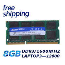 KEMBONA Laptop Computer DDR3 8GB 1600Mzh 8G DDR3L 1.35 V PC3-12800L 1.35V Memory Ram Memoria 2024 - buy cheap