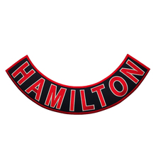 HAMILTON Rocker Embroidery Patch Iron On Back Of Patches For Clothing DIY Custom Design Sew On Embroidered Stickers For Clothes 2024 - buy cheap