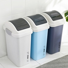 Прямоугольный мусорный бак в европейском стиле для ванной, бумажная корзина, кухонные мусорные баки для гостиной 2024 - купить недорого