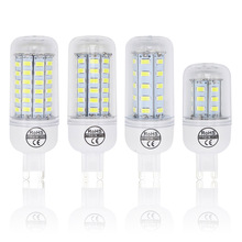 7W 12W 15W 20W Bombillas LED Bulb SMD 5730 lamparas G9 LED Light 24 36 48 56 69 72 LEDs Lampada 220V Lamp Ampoule Candle Luz 2024 - buy cheap