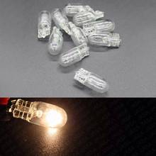 High Quality 10pcs T10 W5W 194 Cool White 5W Halogen Bulb Signal Interior Car light Lamp auto Car Light Source parking 2024 - buy cheap