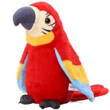 Electronic Pets Parrot Robot Bird Lovely Talking Interactive Parrot Speak Talk Sound Record Repeat Stuffed Plush Animal Toy Gift 2024 - buy cheap