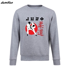 Nova moda masculina camisola de lã judo japonês nippon arte marcial combate guerra auto defesa com capuz hip hop casaco topos harajuku 2024 - compre barato