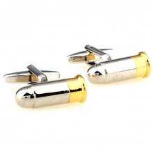 C1627 Bullet  Cufflink 15 pairs Wholesale Free Shipping 2024 - buy cheap
