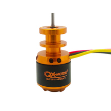 QX-MOTOR QF2611 4500kv 3S бесщеточный двигатель для радиоуправляемого самолета 64 мм струйный вентилятор EDF DIY части дрона 2024 - купить недорого