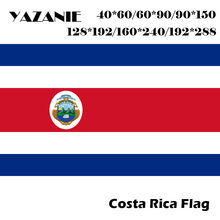 YAZANIE 60*90cm/90*150cm/120*180cm/160*240cm Costa Rica Polyester Print Flag Costarican National Flying Flag World Custom Banner 2024 - buy cheap
