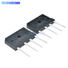 5PCS GBJ2510 1000V 25A Diode Bridge Rectifier Single Phase Bridge Rectifier New Arrival 2024 - buy cheap