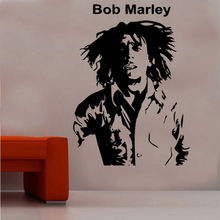 Marley one love adesivo reggae mural de música decalque de parede em vinil adesivo destacável poster de casa design de arte decoração 2yy1 2024 - compre barato