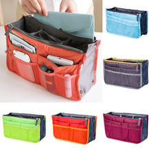 Travel Insert Handbag Organizer Purse Large Storage Organizer Tidy Eco-Friendly Folding Storage Bags 5 Colors 2024 - buy cheap