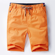 Pantalones cortos informales de verano para hombre, holgados, con cintura elástica, hasta la rodilla, talla grande L XL 2XL 3XL 4XL 5XL 6XL 7XL 2024 - compra barato