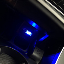 1 шт. автомобильная USB атмосферная лампа для Jaguar XE XF XJ XJS XK FUTURE-TYPE E-TYPE F-TYPE F-PACE 2024 - купить недорого