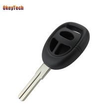 OkeyTech Key Shell For SAAB 3 Button Remote Key Blank Blade Replacement Auto Car Key Case Cover Fob For SAAB Key Shell No Logo 2024 - buy cheap