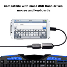 Micro USB OTG адаптер Тип Кабеля C USB адаптер мужчина к USB 2,0 Женский USB OTG кабель конвертер кабель для телефон 2024 - купить недорого