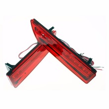 Reflector de parachoques trasero para Honda CRV, lámpara LED de freno, antiniebla, 2 uds., 2009 2024 - compra barato