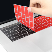 For Macbook Pro 13 15 13.3 15.6 Touch Bar A1706 A1707 A1989 A1990 A2159 US English Keyboard Cover Protector Skin Sticker Cover 2024 - buy cheap