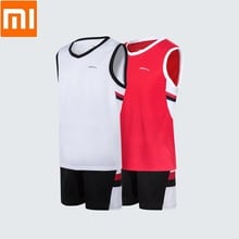 New youpin Quick drying Man basketball set Professional basketball uniform Soft breathable Summer Short sleeve jersey pants 2024 - buy cheap