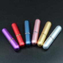 50pcs/Lot Pump 6ml Aluminum Glass Perfume Bottle Atomizer Spray Fragrance Container Travel Pump Empty Scent Bottle Round Head 2024 - buy cheap