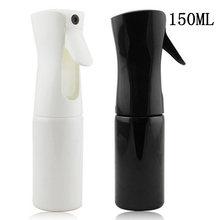 150ML negro/blanco espray de peluquería vacío negro botella recargable botella de niebla salón de peluquería herramientas para el cabello del rociador de agua cuidado 2024 - compra barato