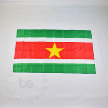 Яркий баннер 90*150 см, подвесной Национальный флаг Суринама для встреч, парадов вечерние, украшения 2023 - купить недорого
