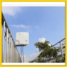 Antena externa lte 2 x 22dbi, antena de painel de polarização dupla com conector sma-macho 5 m para roteador huawei 4g 2024 - compre barato