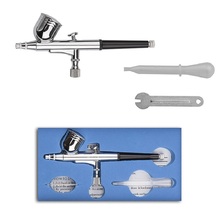 Professionaal Airbrush Gun Dual Action Airbrush Set For Art Paint Tattoo Hobby Model Air Brush Nail Tool 0.2mm 7cc 2024 - buy cheap