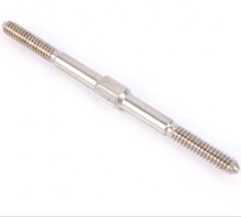 Stainless Steel Hexagon Push Rod M3*2.56 inch with U.S System Left & Right Teeth 2024 - buy cheap