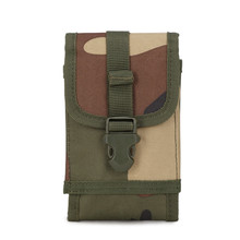 Outdoor Universal Phone Camouflage Bag Sport Pouch Belt Hook Holster Waist Case for Qukitel c15 pro u7 pro u7 max u7 plus k10000 2024 - buy cheap