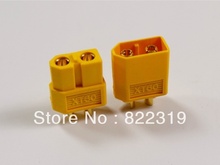 Alta qualidade-100 pares/saco de plug XT60 Bala conectores macho e fêmea para conector da bateria lipo RC rc Bateria DZ0094 2024 - compre barato