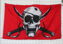 Bandera pirata de 3x5 pies, Calavera personalizada y huesos cruzados, Jolly, FP14 2024 - compra barato